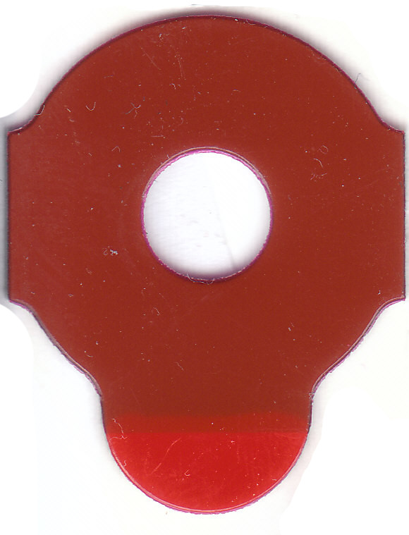 RED FIVE | Klebepad Durchmesser 24 mm