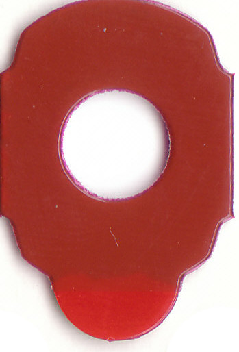 RED FIVE | Klebepad Durchmesser 14 Millimeter